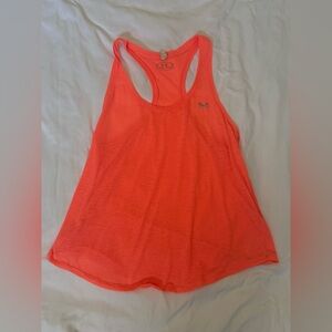 Under Armour HeatGear Loose Fit Top in Bright Orange